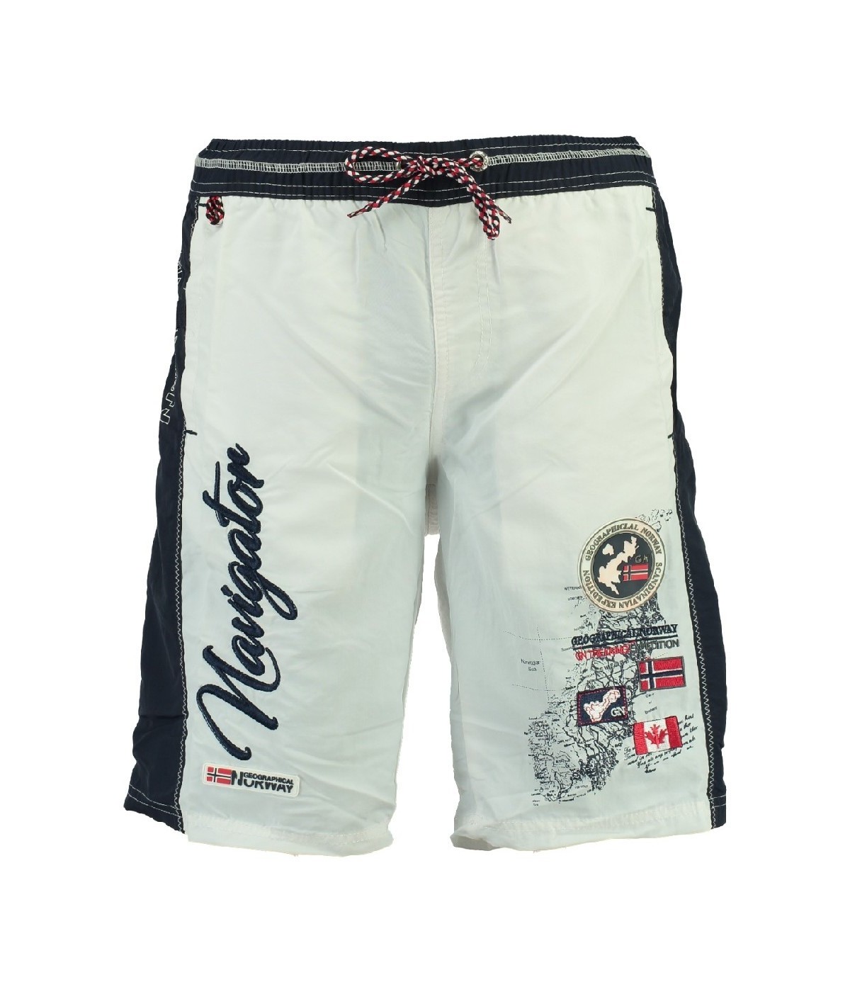 Maillot de Bain Geographical Norway Quoriminel Blanc