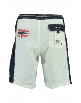 Maillot de Bain Geographical Norway Quoriminel Blanc