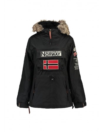 Parka Femme Geographical Norway Boomera Noir