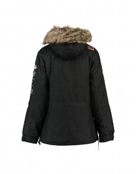 Parka Femme Geographical Norway Boomera Noir