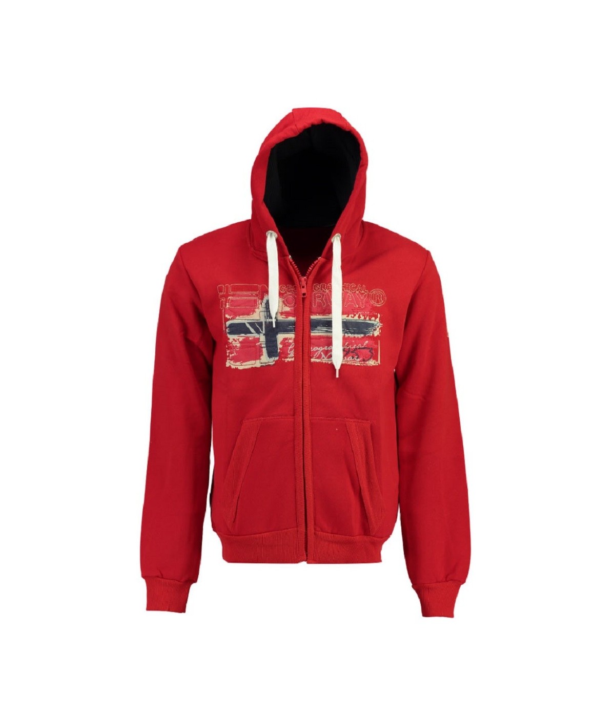 Sweat Enfant Geographical Norway Gayto Rouge