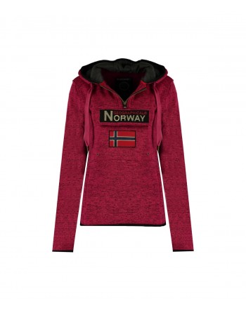 Sweat Femme Geographical Norway Upclassica Rose