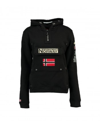 Sweat Homme Geographical Norway Gymclass New B Noir