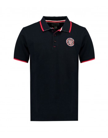 Polo Homme Geographical Norway Kalway Noir