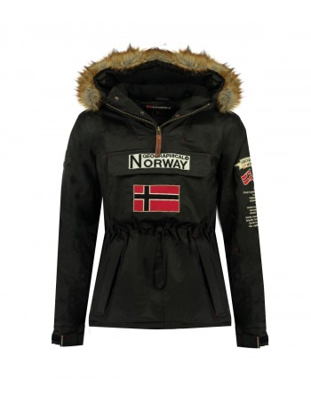 Parka Homme Geographical Norway Barman CO068 Noir