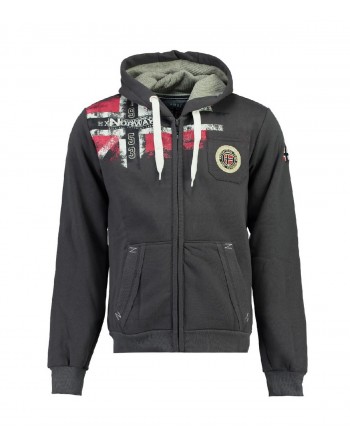 Sweat Enfant Geographical Norway Fespote Gris