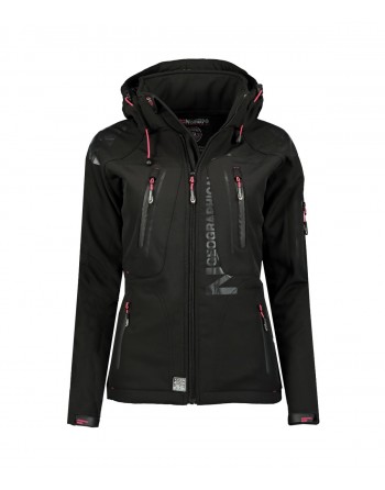 Softshell Femme Geographical Norway Tisland New Noir