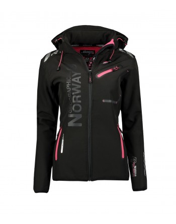Softshell Femme Geographical Norway Reine A056 Noir