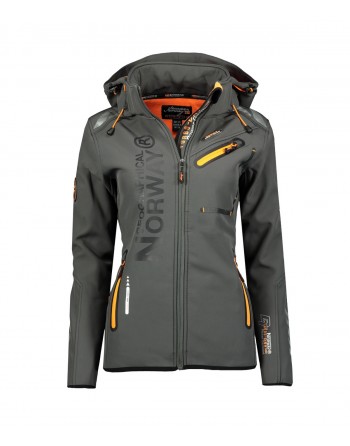 Softshell Femme Geographical Norway Reine A056 Gris